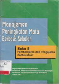 Image of Manajemen Peningkatan Mutu Berbasis Sekolah