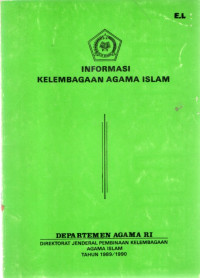 Image of Informasi Kelembagaan Agama Islam