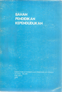 Image of Bahan Pendidkan Kependudukan
