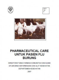 Image of PHARMACEUTICAL CARE UNTUK PASIEN FLU BURUNG