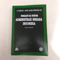 Image of Pengantar Hukum Administrasi Negara Indonesia