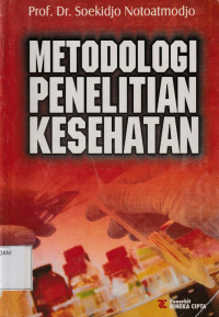 Image of Metodologi Penelitian Kesehatan