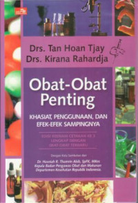 Image of Obat-Obat Penting: Khasiat, Penggunaan Dan Efek-Efek Sampingnya
