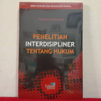 Image of Penelitian Interdisipliner Tentang Hukum