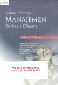 Image of Sistem Informasi Manajemen : berbasis efesiensi