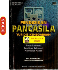 Image of Pendidikan Pancasila : yuridis kenegaraan